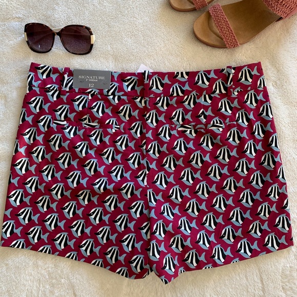 NWT Ann Taylor Fish Shorts - Picture 5 of 8